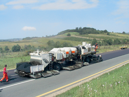 Bild 12:28 Remixingutrustnig (Wirtgen)