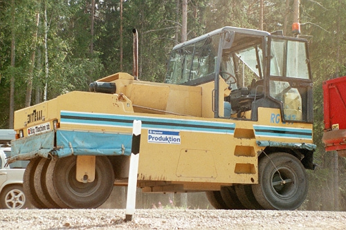 Bild 15:9 Gummihjulsvält